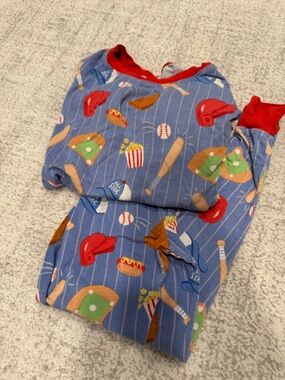Little Sleepies Baseball Print Pajama Set -